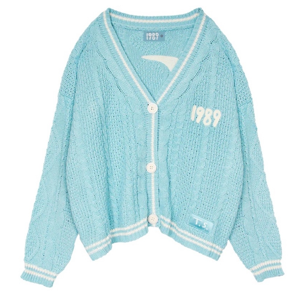 NEW Taylor Swift (Taylor’s version) official 1989 light blue cardigan